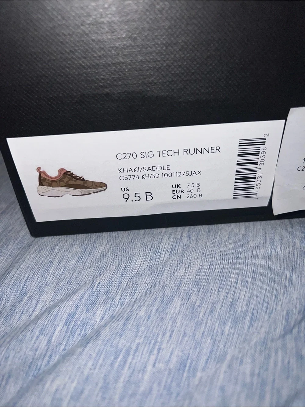 Coach C270 Tech Runners size 9.5